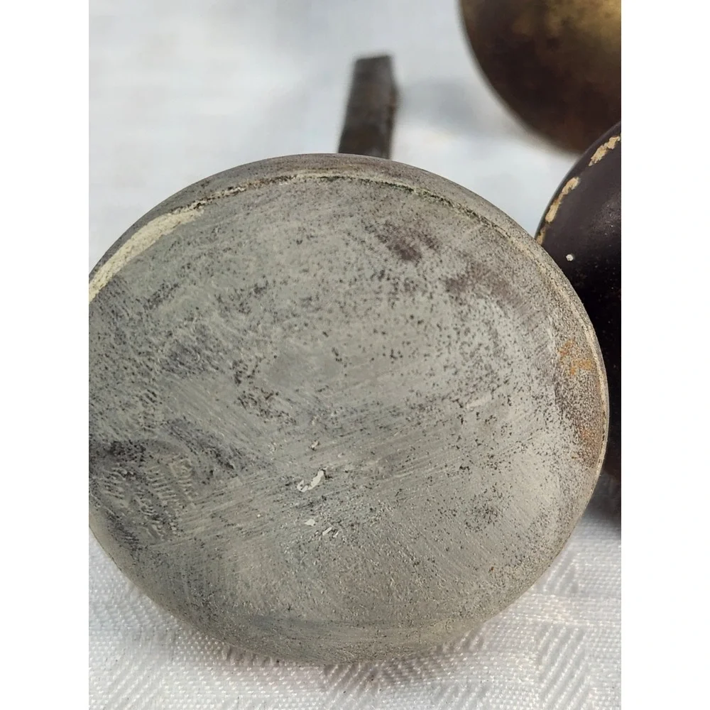 Antique Vintage 1930's Metal Door Knobs (6)